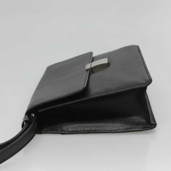 LOUIS VUITTON Taiga Selenga Clutch Bag Ardoise M30782 LV Auth BA536 - Picture 4 of 16